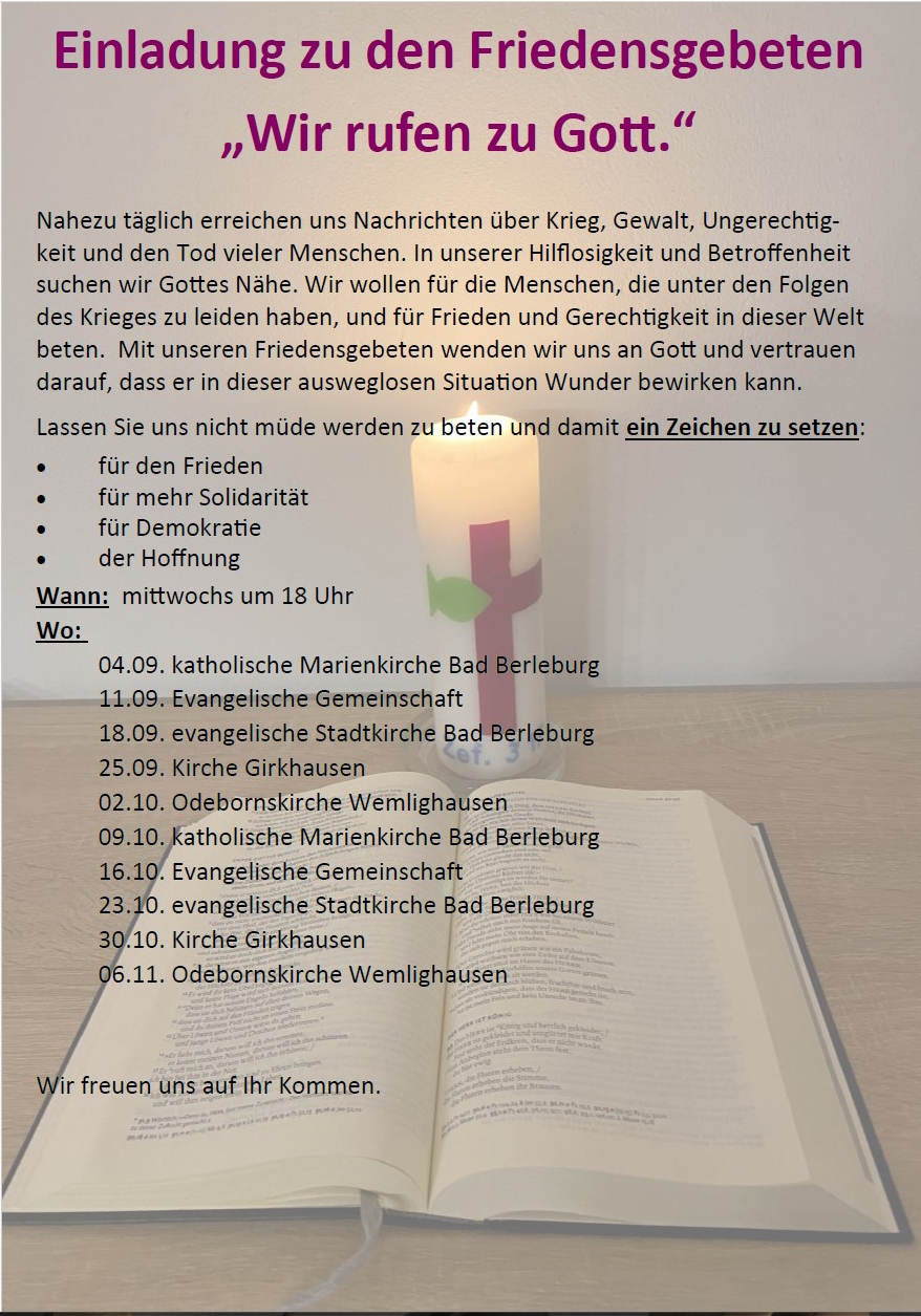FriedensgebetSeptOkt